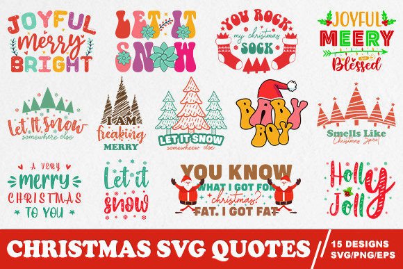 Christmas Cheer in SVG