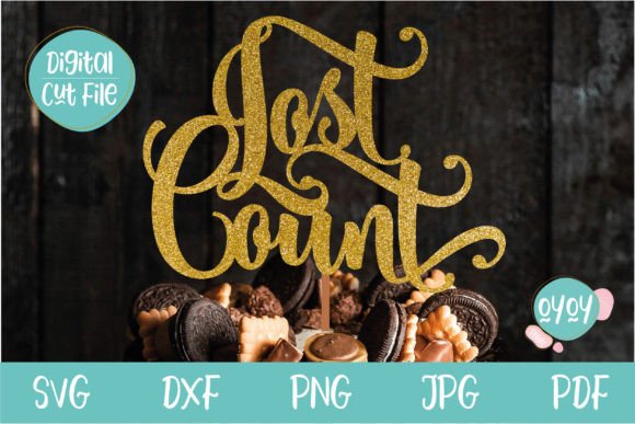 Fun Cake SVG for Adult Birthday Graphics