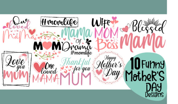 Fun Mother’s Day Graphics for Creative Publishing