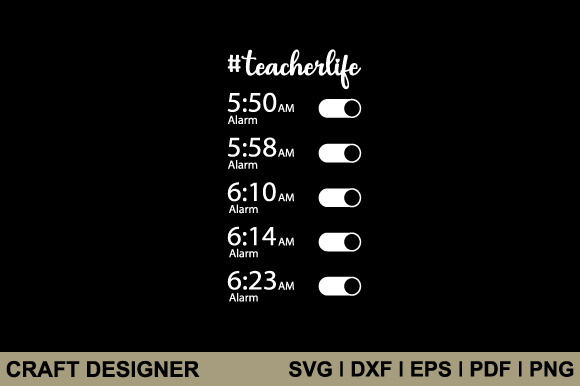 Fun Teacher Life Svg Printable File