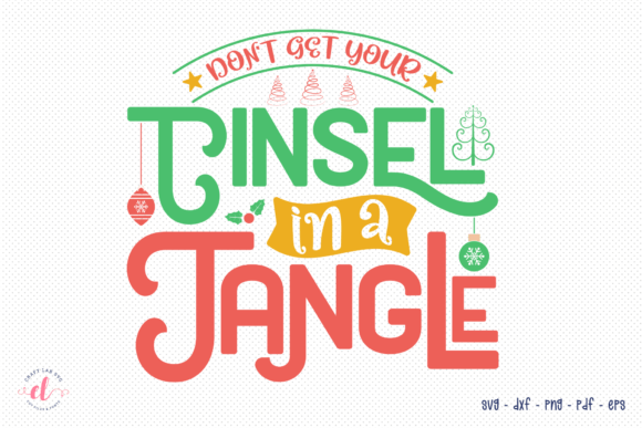 Funny Retro Christmas SVG Graphics for Crafts